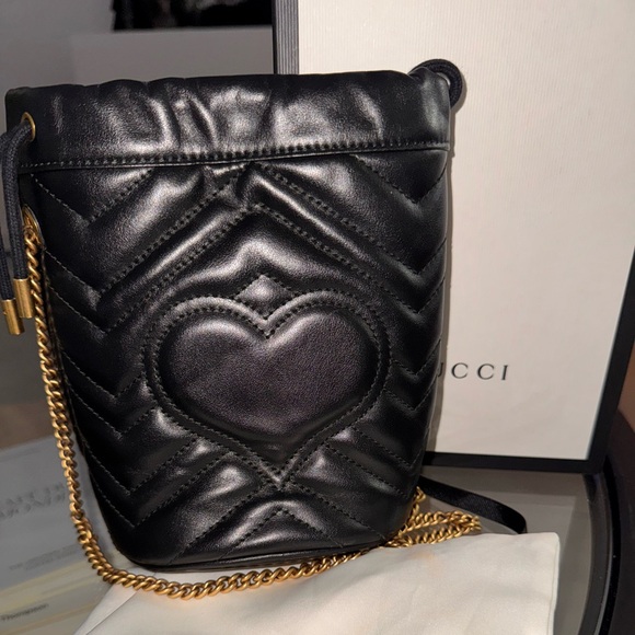Gucci Marmony Mini Bucket Bag - Picture 2 of 6